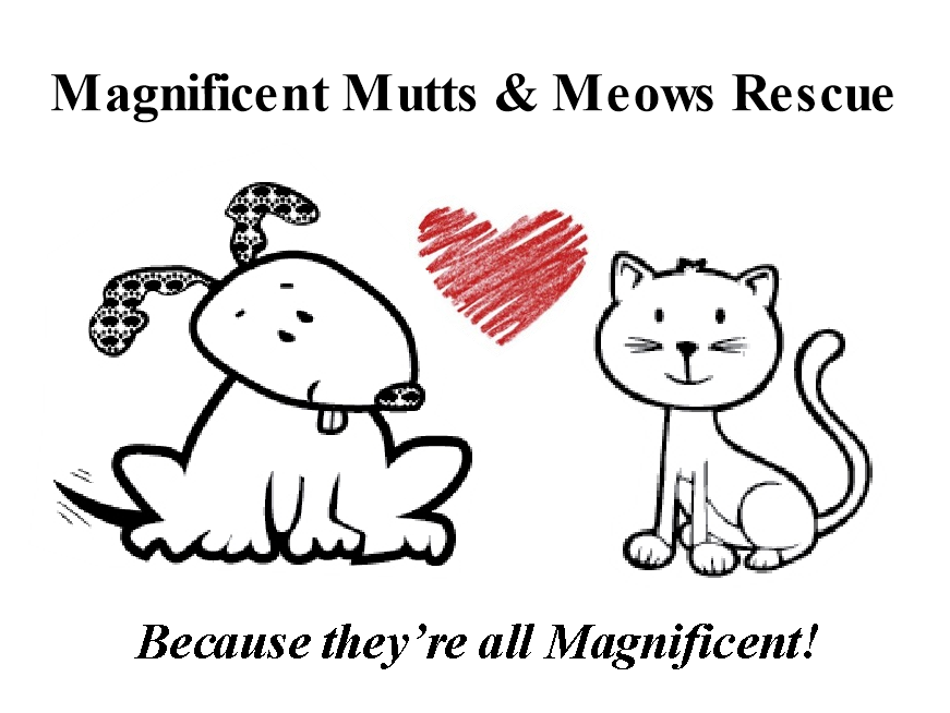 Lindas Magnificient Mutts Rescue logo