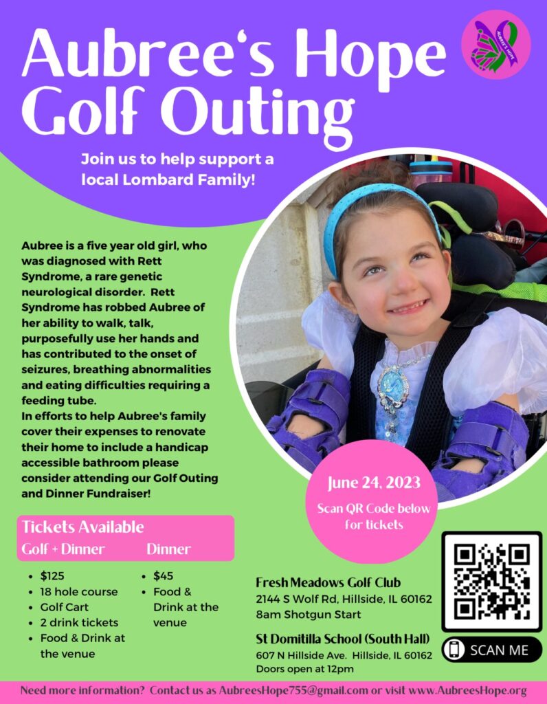 Aubree's Hope Annual  Golf Outing and Dinner 2023